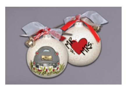 Wedding Christmas Ornament