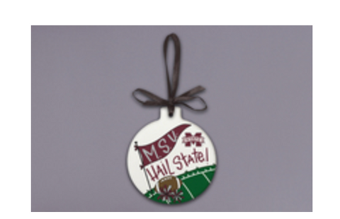MISS ST Stone Ornament