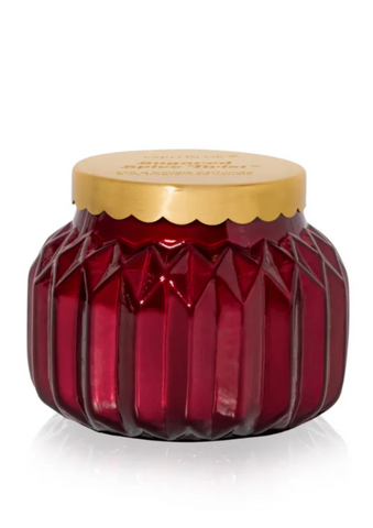 CAPRI BLUE - SUGARED SPICE TWIST ROYAL GEM SIGNATURE CANDLE - 19OZ