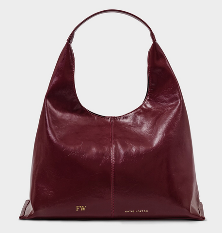 Laila Patent Crackle Crossbody Bag