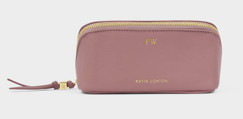Fold-Out Mirror Makeup Bag