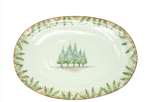 Natale Large Oval Platter