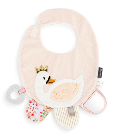 Pink Swan Activity Bib
