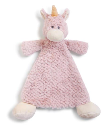 Wendy Unicorn Rattle Blankie