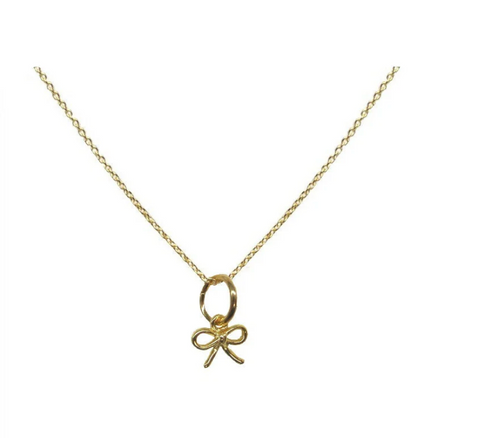 Kids Skosh bow necklace