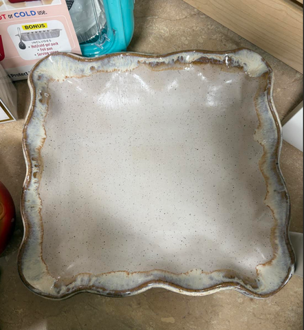 Southern Mud Ruffled Bowl