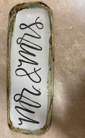 Mr and Mrs Rosaline pottery