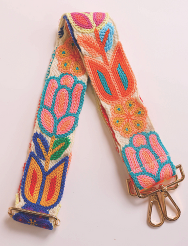 Multi color Bag strap