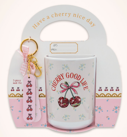 Cherry Mug Set