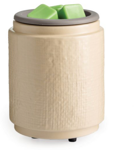 Flip Dish Wax Warmer Natural Linen