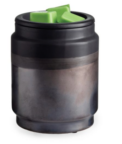 Flip Dish Wax Warmer Black Dipped