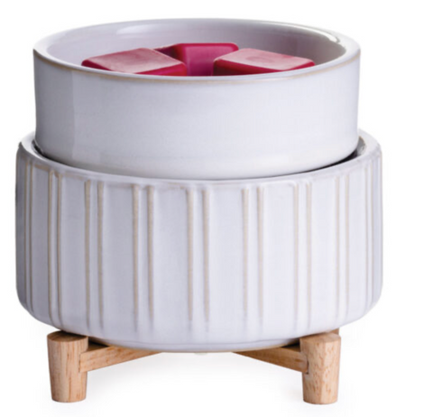 2-In-1 Classic Warmer Ceramic & Wood