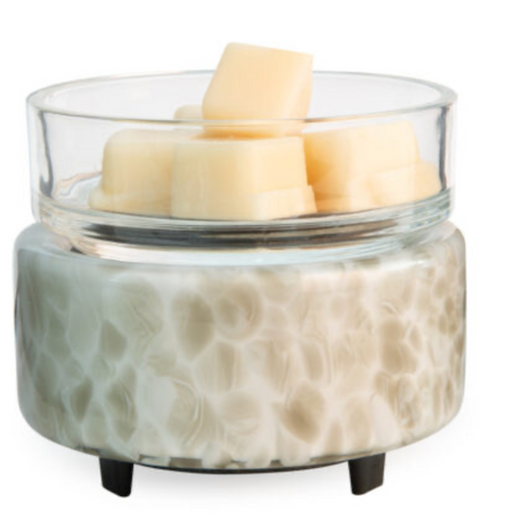 2-in-1 Classic Warmer Swirl Glass