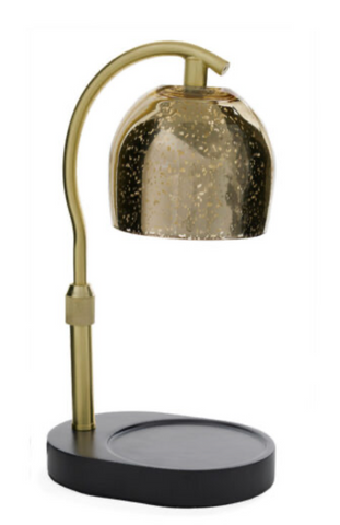 Candle Warmer Lamp Mercury Glass