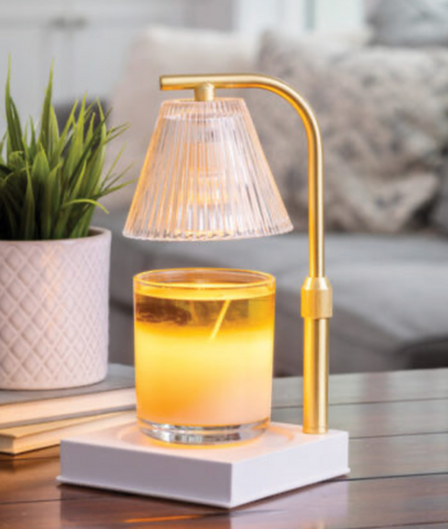 Luna Candle Warmer Lamp Gold