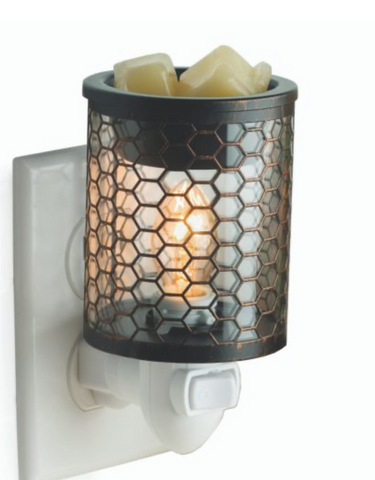 Chicken Wire Vintage Bulb Pluggable Fragrance Warmer
