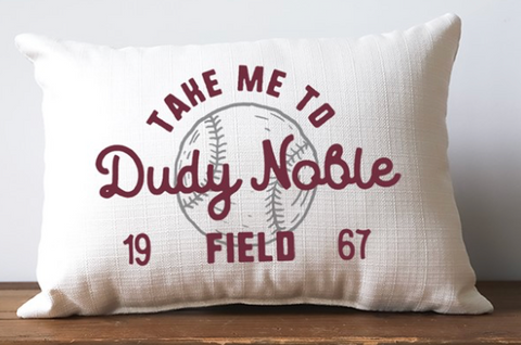 TAKE ME TO DUDY NOBLE FIELD PILLOW