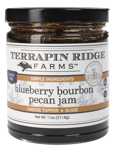 Blueberry Bourbon Pecan Jam