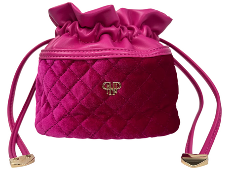 Ultra Jewelry Case - Fuchsia Velvet