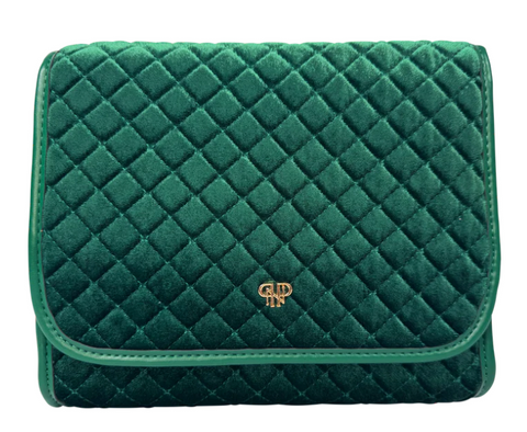 Classic Toiletry Case - Emerald Velvet