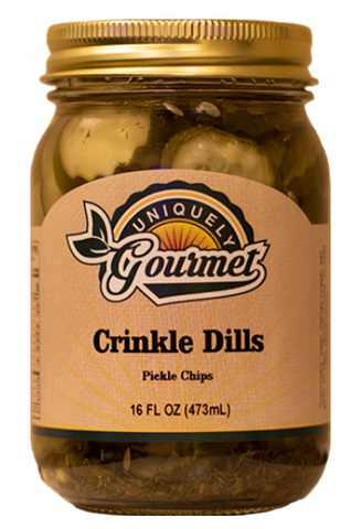 Crinkle Dills Pickle Chips