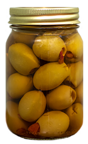 Sun-Dried Tomato Stuffed Olives