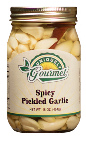 Spicy Pickled Garlic