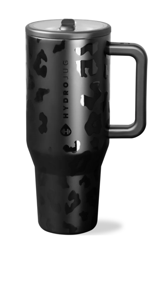 BLACK LEOPARD Traveler (32oz) – Corner Gifts & Florist