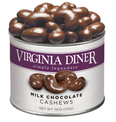 MILK CHOCOLATE CASHEWS- 9oz