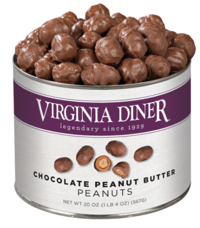 CHOCOLATE PEANUT BUTTER PEANUTS- 10oz