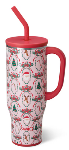 Christmas Cameos Mega Mug 30oz