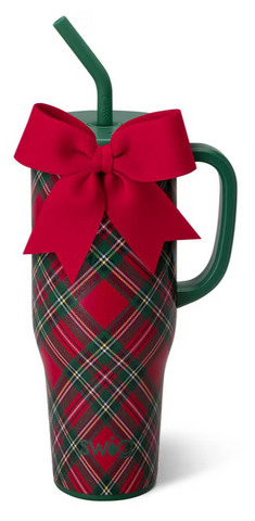 Christmas Plaid Mega Mug 30oz