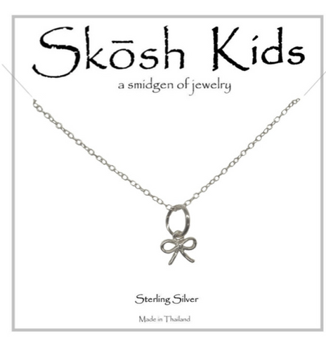 Kids Skosh- Bow Necklace