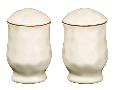 Cantaria Salt and Pepper Set Ivory