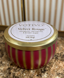 Velvet Rouge 4oz Tin Candle
