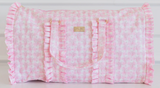Ruffled Nylon Weekender