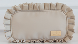 Ruffled Nylon Medium Pouch