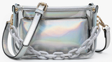 Jessica Vegan Clear Crossbody