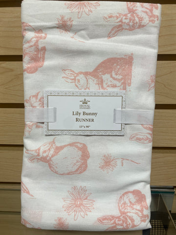 Lily Bunny Table Runner