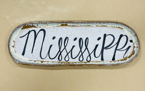 Mississippi Oval Platter