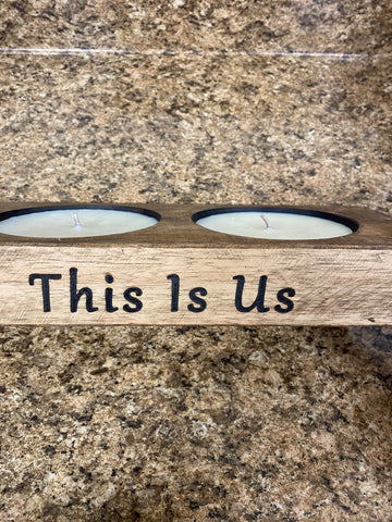 This is Us Candle Set, Bridal
