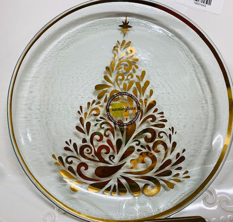8 3/4" Christmas Tree Plate