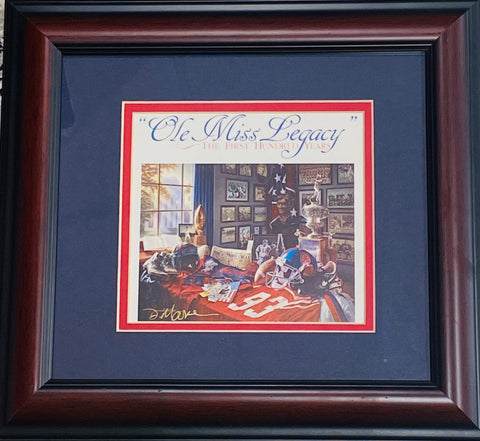 Ole Miss Legacy Framed Picture