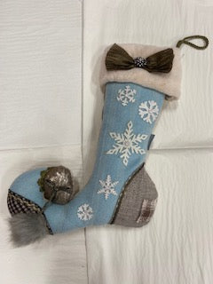 Lenae May Artisan Blue Stocking