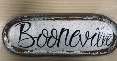 Hometown "Booneville" Oval Platter