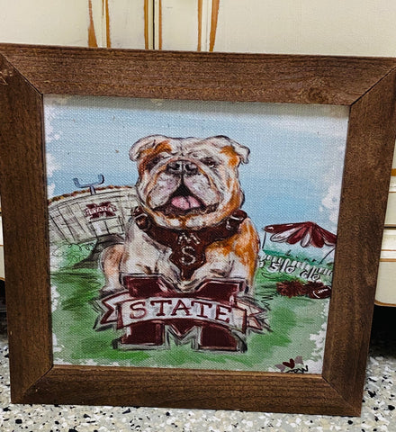 MSU Framed Art, bridal