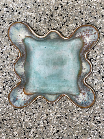 Southern Mud Fluted Bowl, bridal