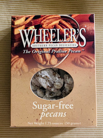 Sugar-free Pecans, 1.75 oz. Box