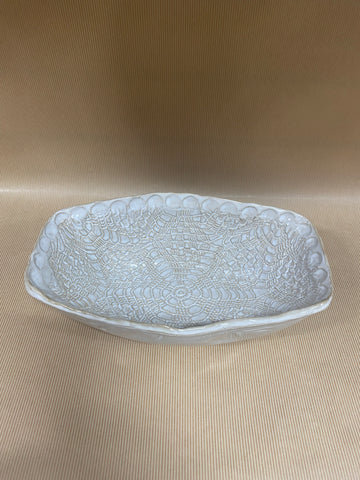 Large Oval Bowl, High Cotton