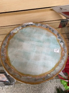 Southern Mud Pottery - Charger Blue Oyster, Rowland